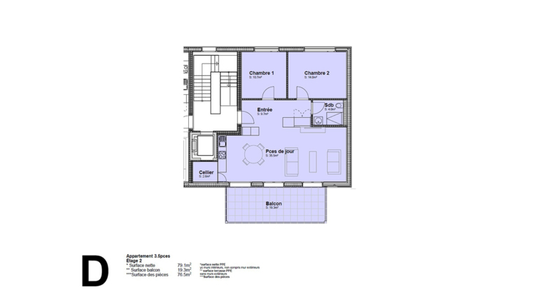Appartement D